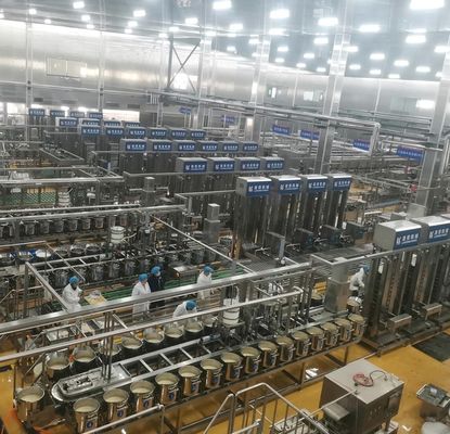 Полностью автоматическая машина для обработки продуктов из бобов для коммерческой линии производства тофу